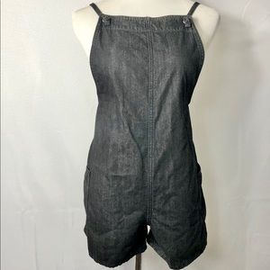 BDG Coveralls Overall Shorts Black S